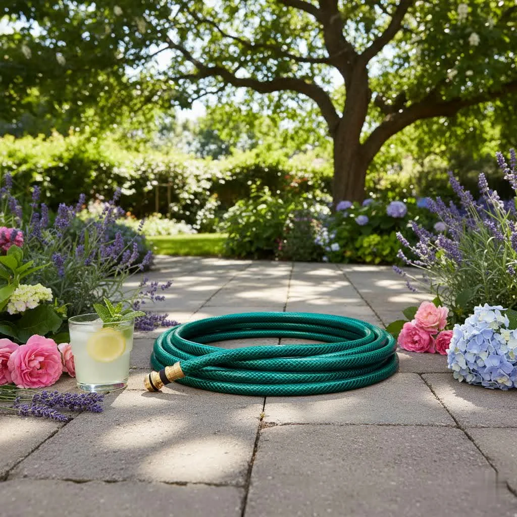Garden hose extension with various connectors