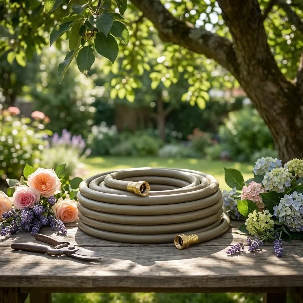 Types of no-kink garden hoses for efficient watering